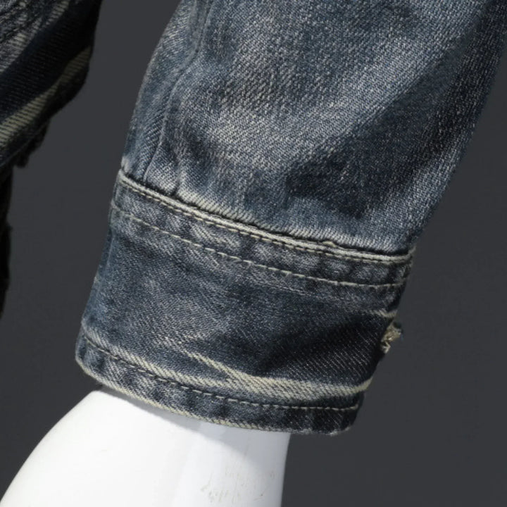 Gregoire | Classic Biker Denim Jacket