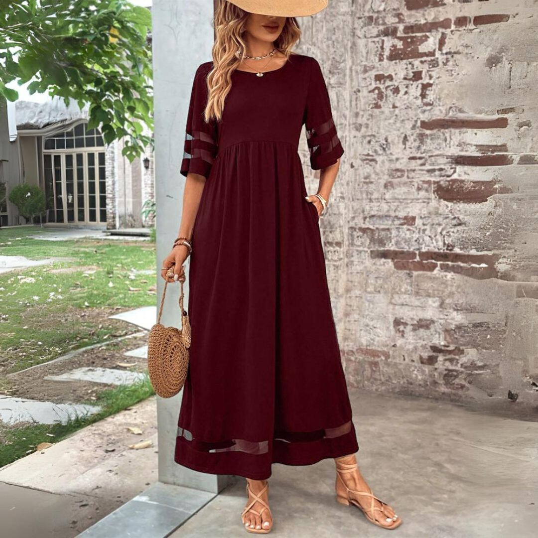 Esme - Stylish Tummy-Enhancing Coverage Dress
