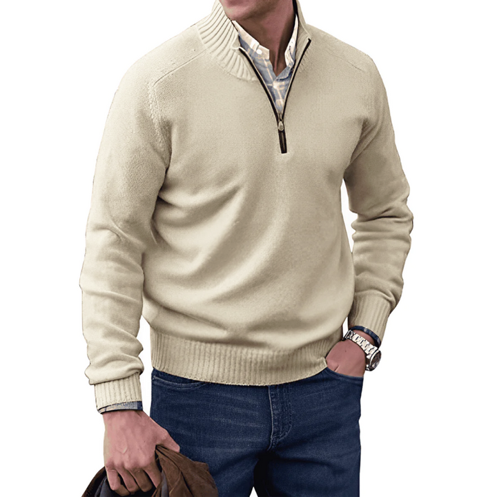 Noah - Zippered Cashmere Sweater