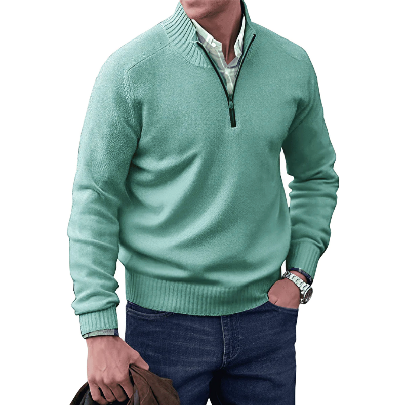 Noah - Zippered Cashmere Sweater