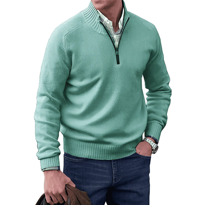 Noah - Zippered Cashmere Sweater