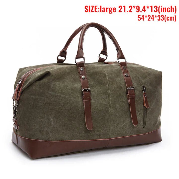 Durable Canvas Travel Tote Bags