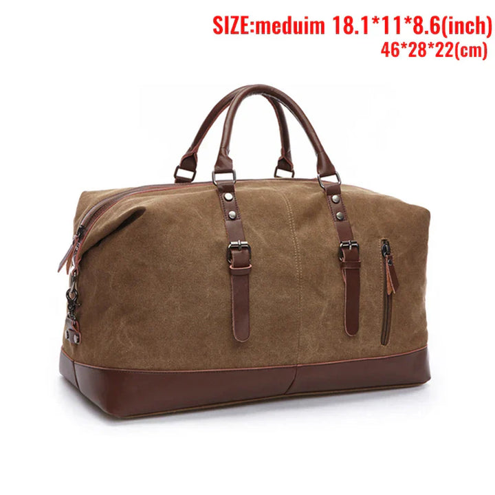 Durable Canvas Travel Tote Bags