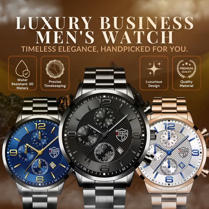 Premium Executive Men's Timepiece
