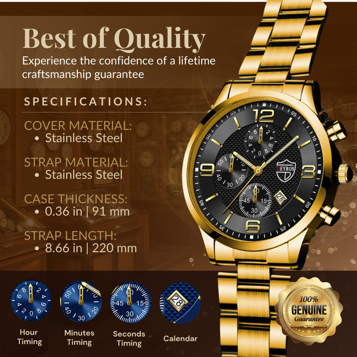 Premium Executive Men's Timepiece