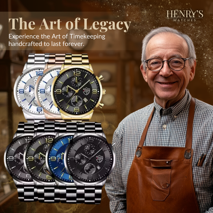 Premium Executive Men's Timepiece