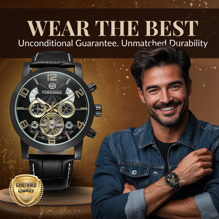 Premium Automatic Mechanical Tourbillon Watch