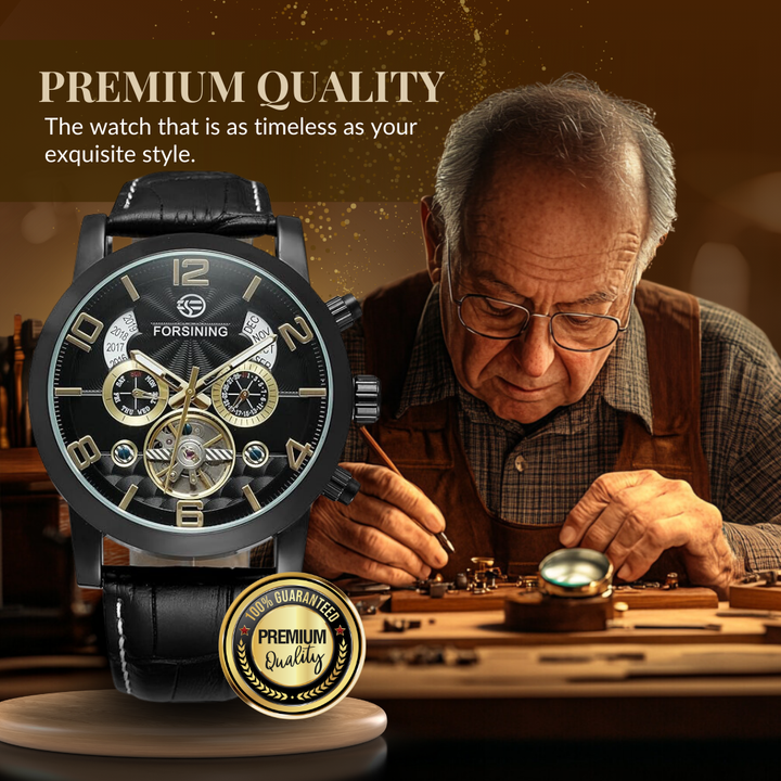 Premium Automatic Mechanical Tourbillon Watch