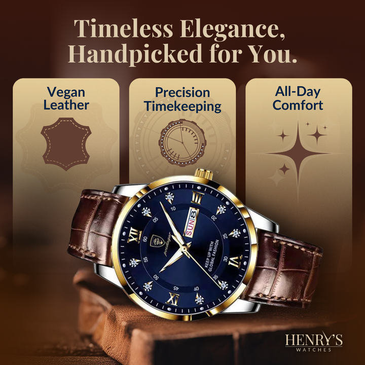 Men's Luminous Waterproof Watch