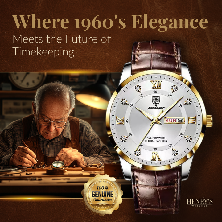 Men's Luminous Waterproof Watch