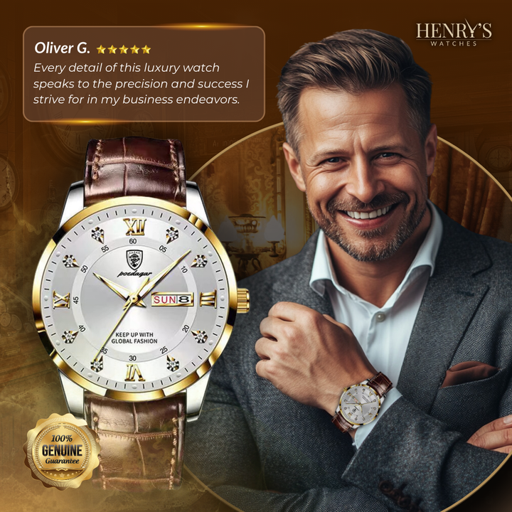 Men's Luminous Waterproof Watch