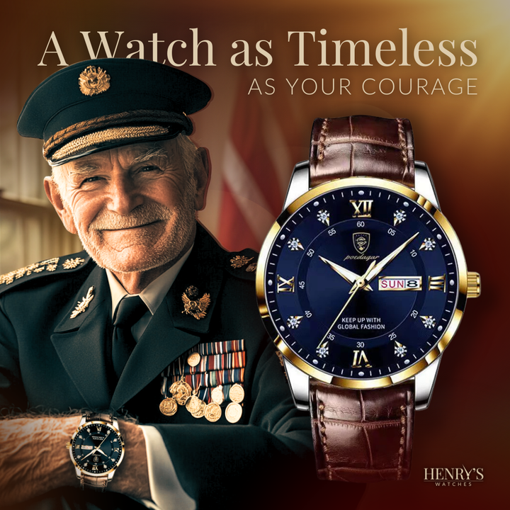 Men's Luminous Waterproof Watch