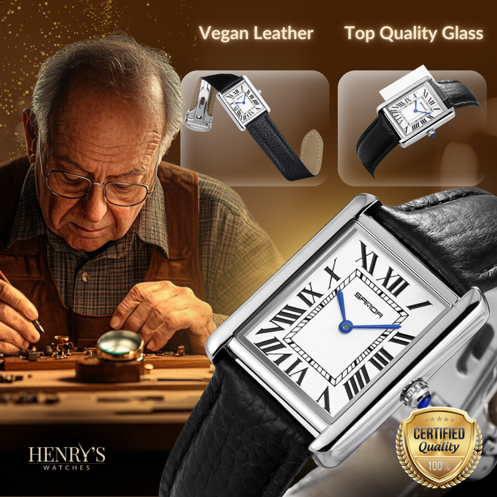 Chic Square Dial Couple Watches
