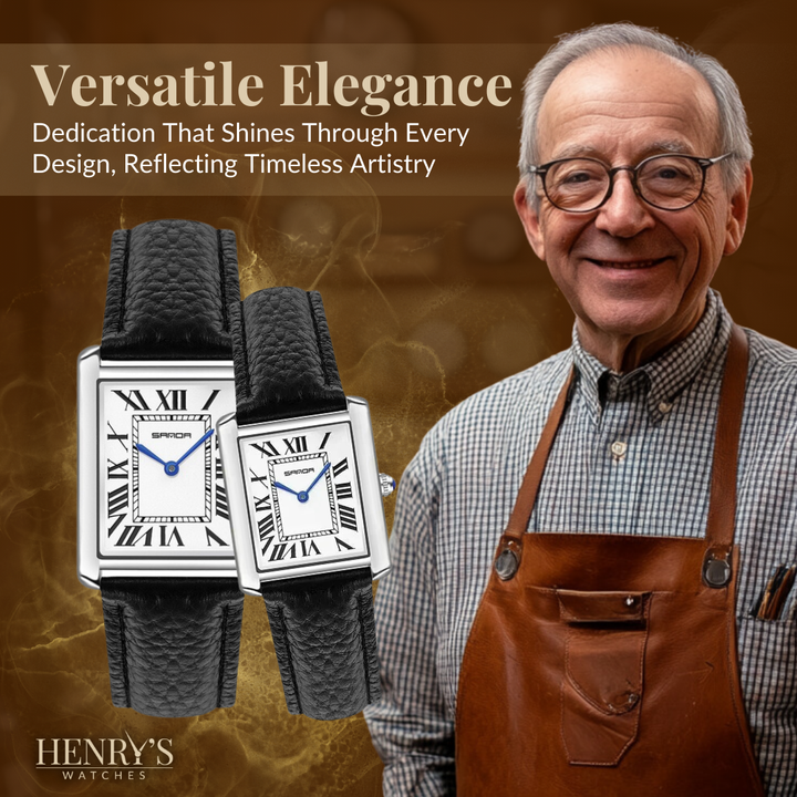 Chic Square Dial Couple Watches
