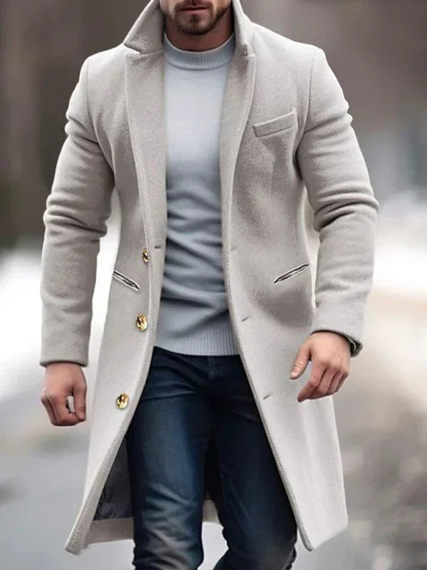 Morris - Contemporary Long Overcoat