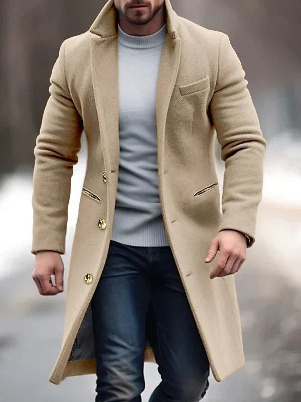 Morris - Contemporary Long Overcoat