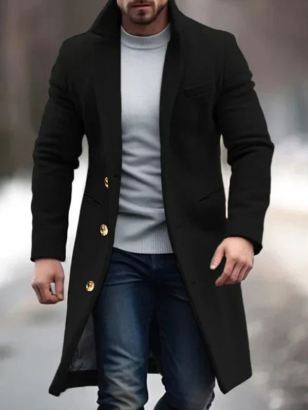 Morris - Contemporary Long Overcoat