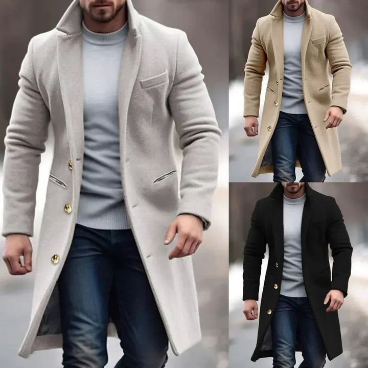 Morris - Contemporary Long Overcoat