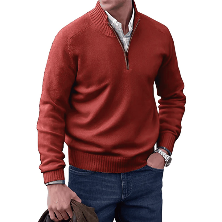Noah - Zippered Cashmere Sweater