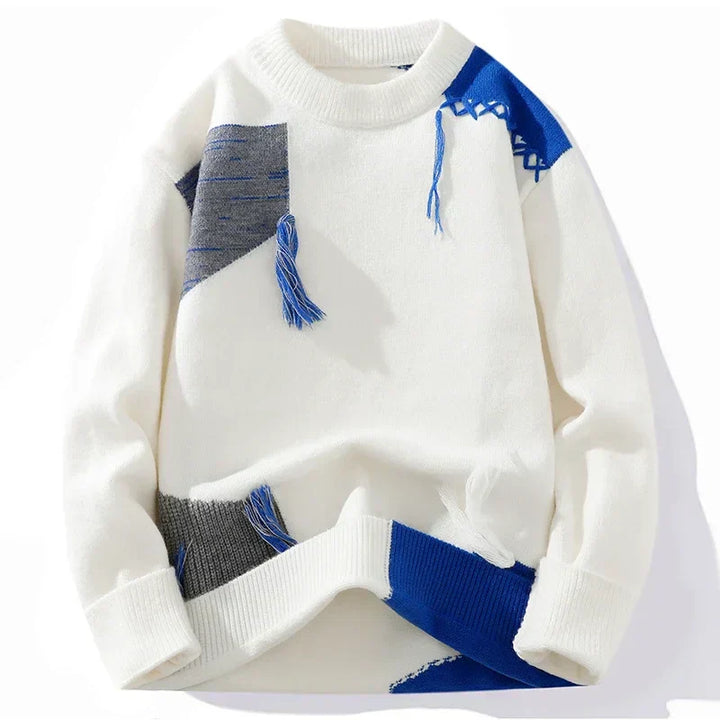 Harper™ Men's Casual Color-Blocked Sweater