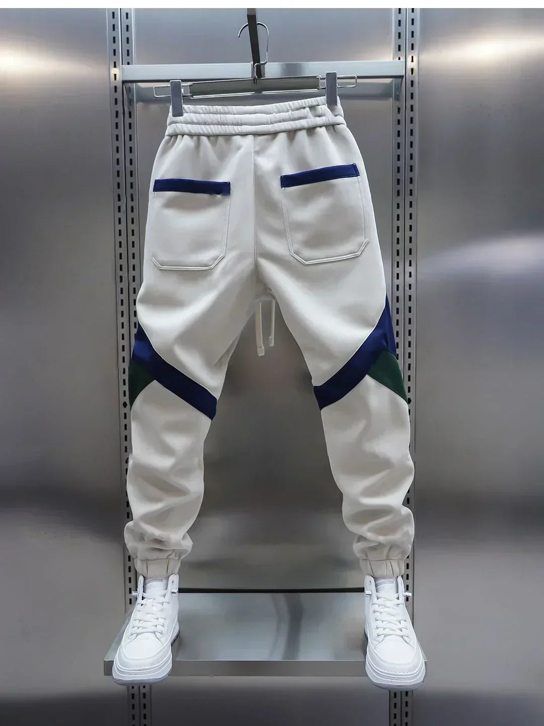 Casual Paneled Trousers