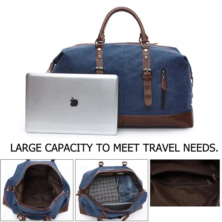 Durable Canvas Travel Tote Bags