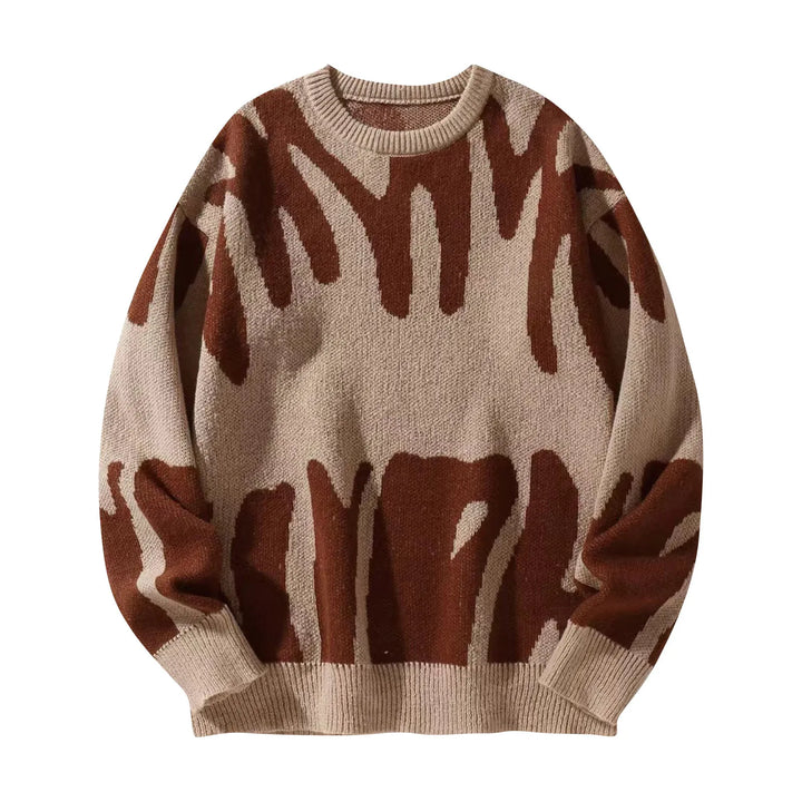 Harper™ | Men's Casual Two-Tone Sweater