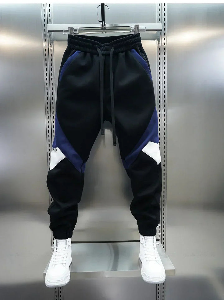 Casual Paneled Trousers