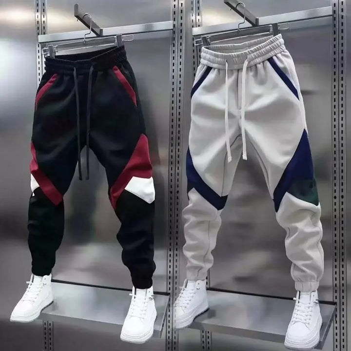 Casual Paneled Trousers