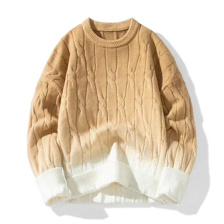Harper™ | Men's Thick Gradient Knit Sweater