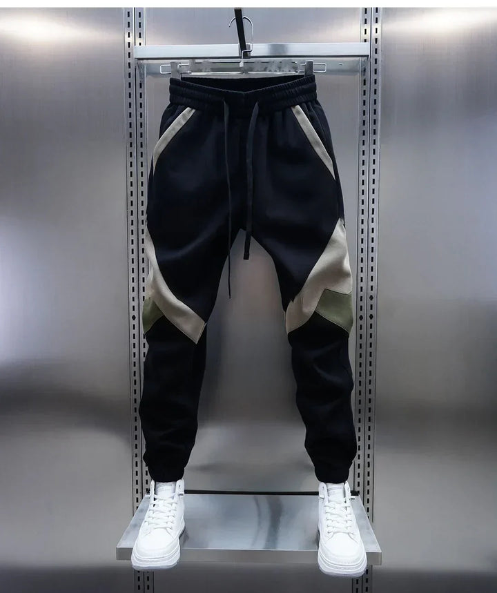 Casual Paneled Trousers