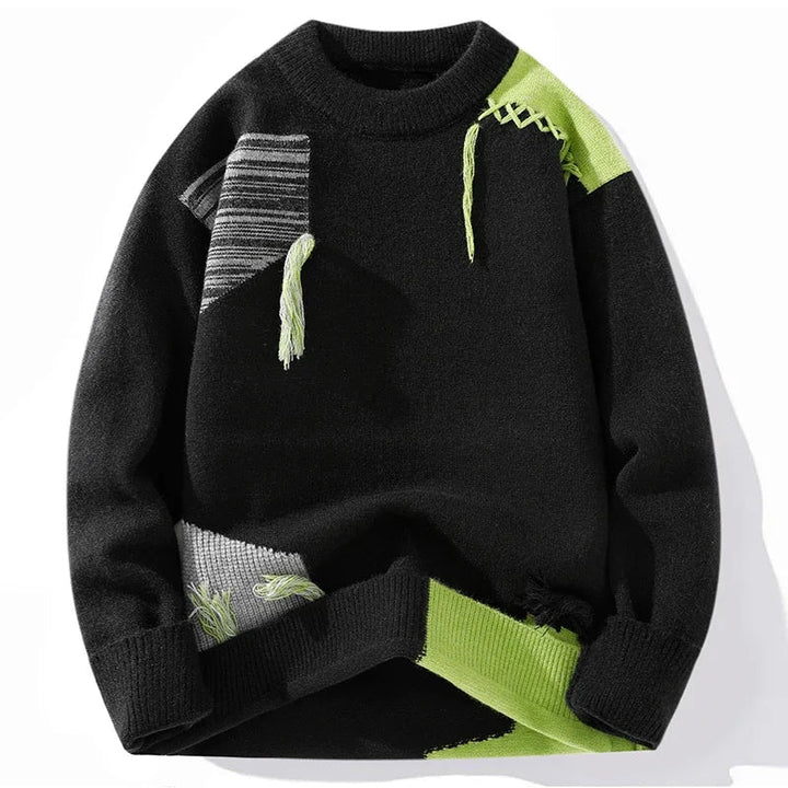 Harper™ Men's Casual Color-Blocked Sweater