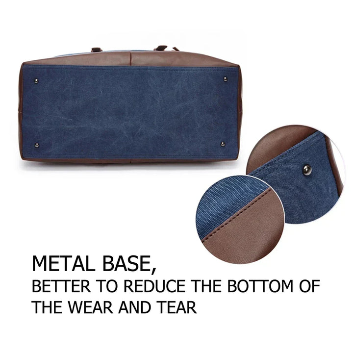 Durable Canvas Travel Tote Bags