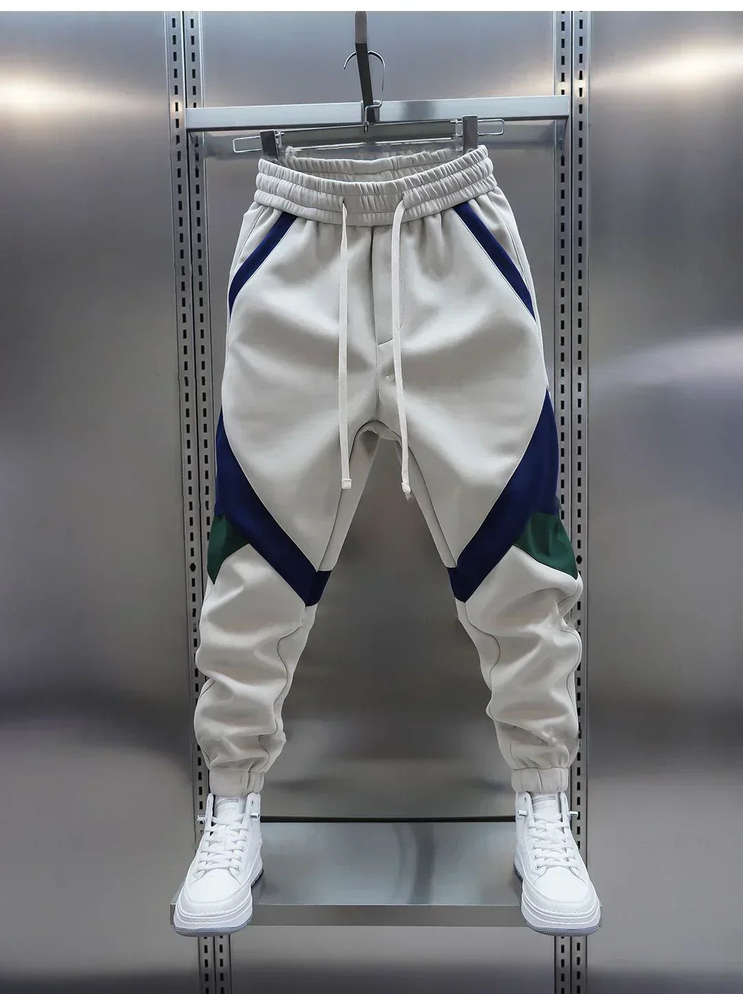 Casual Paneled Trousers