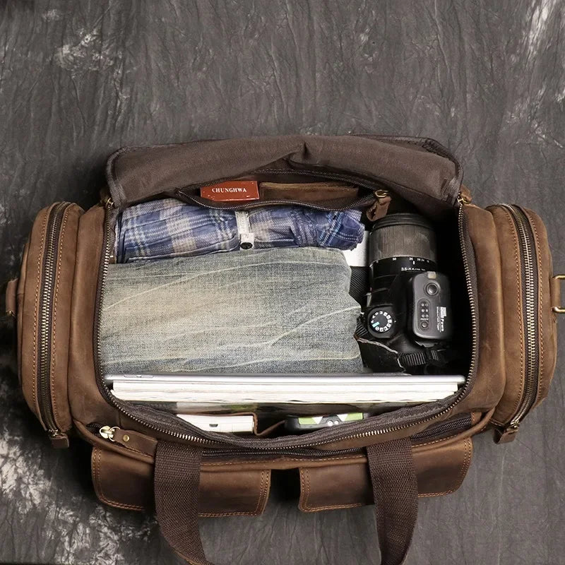 Alfred™ | Classic Vintage Duffle Bag