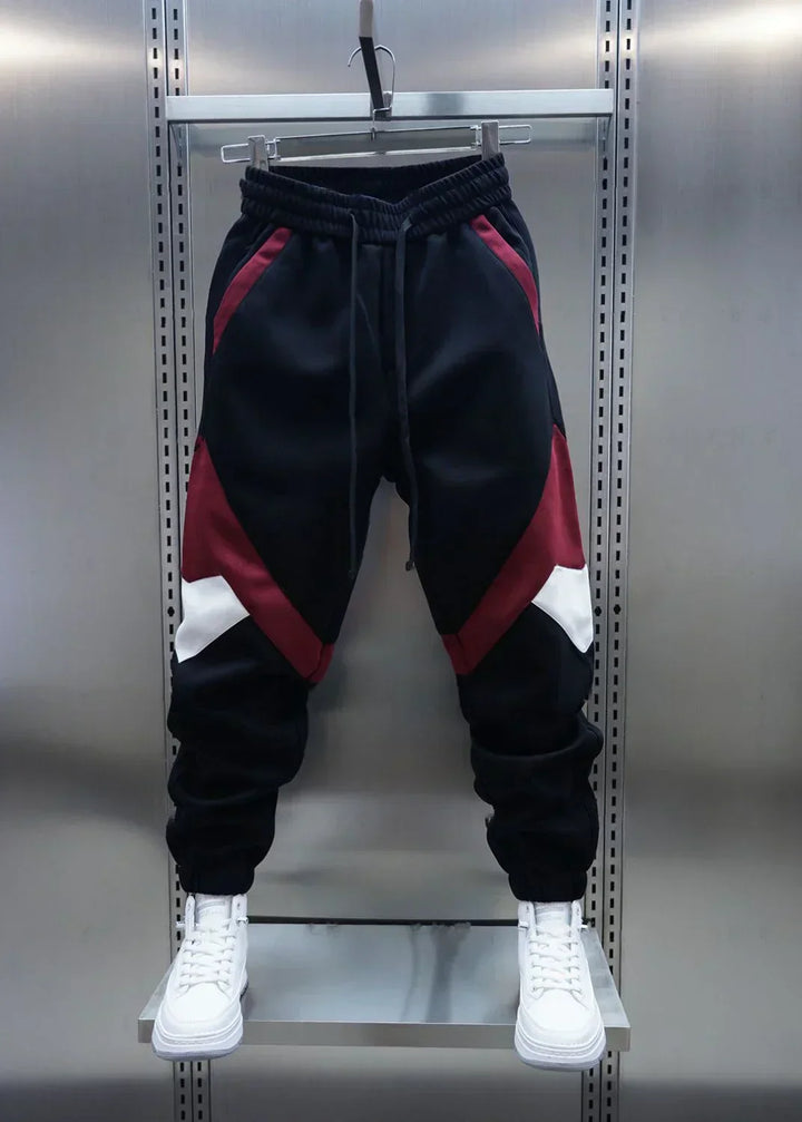 Casual Paneled Trousers
