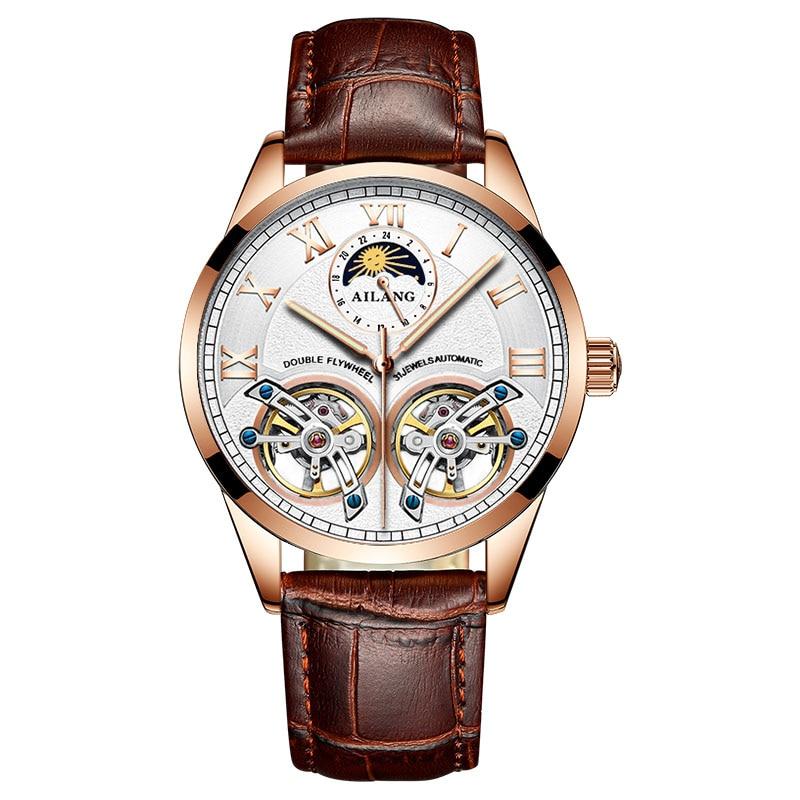 Tourbillon-Inspired Mechanical Business Watch