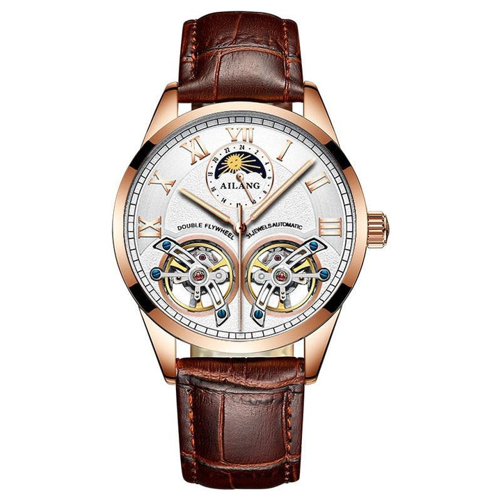 Tourbillon-Inspired Mechanical Business Watch