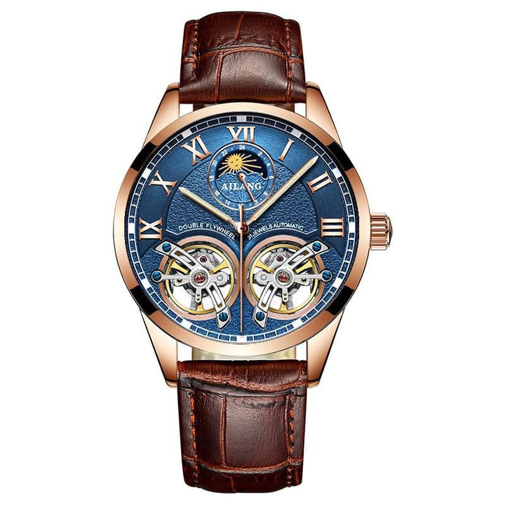Tourbillon-Inspired Mechanical Business Watch