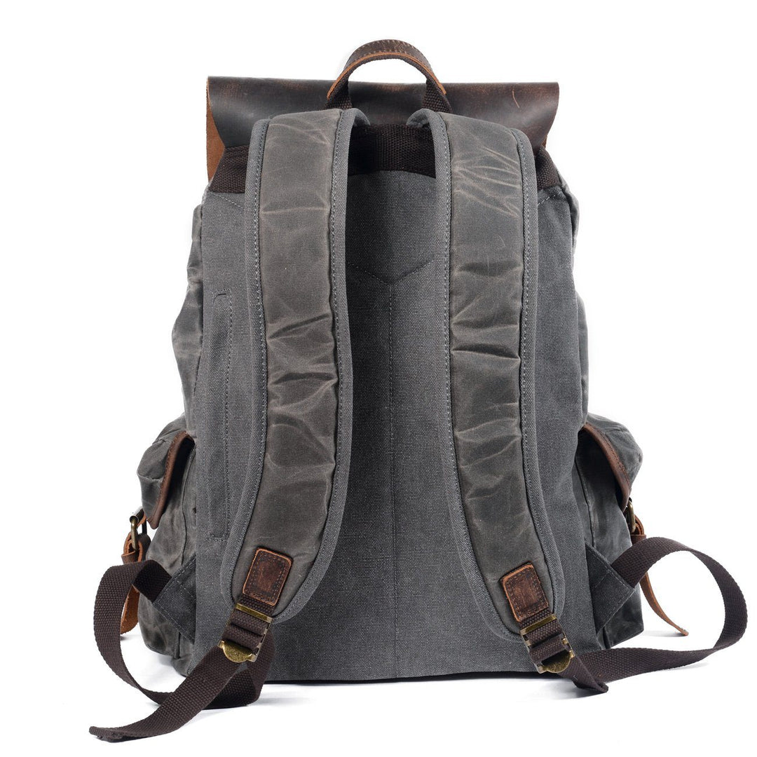 Canvas and Leather Sander Backpack