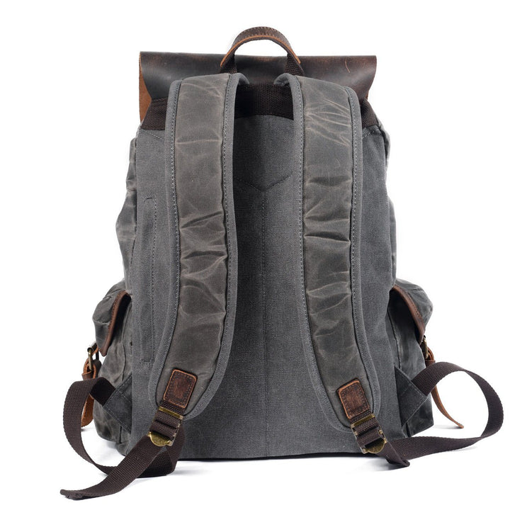 Canvas and Leather Sander Backpack