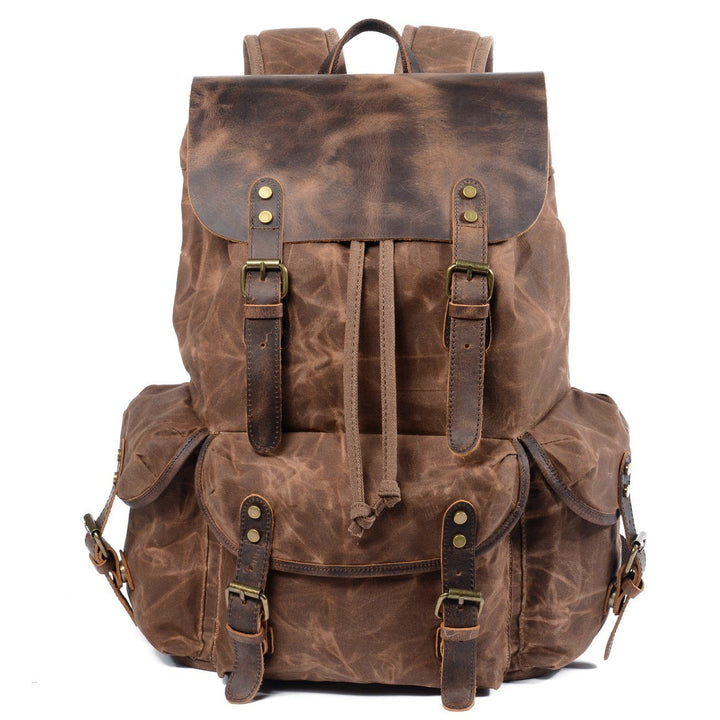 Canvas and Leather Sander Backpack