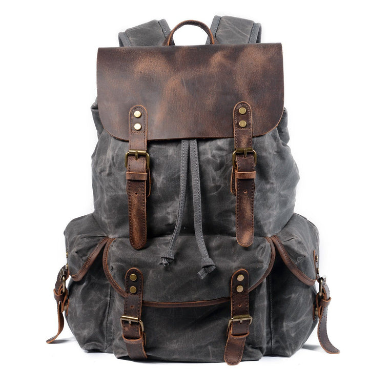 Canvas and Leather Sander Backpack