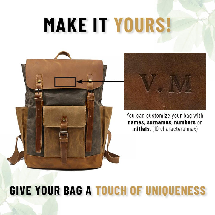 Retro Greg Laptop Backpack
