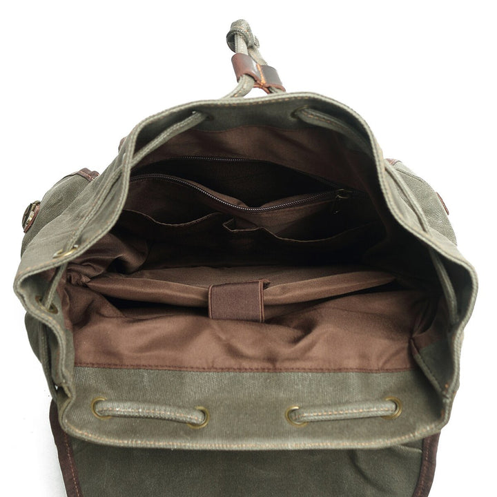 Brody Canvas Hiking Backpack