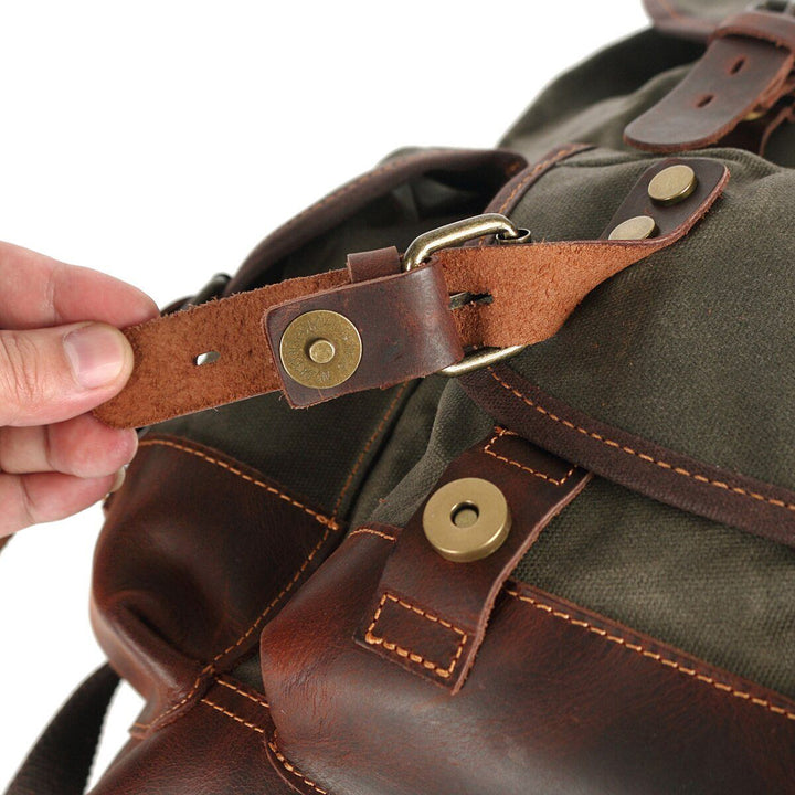 Brody Canvas Hiking Backpack