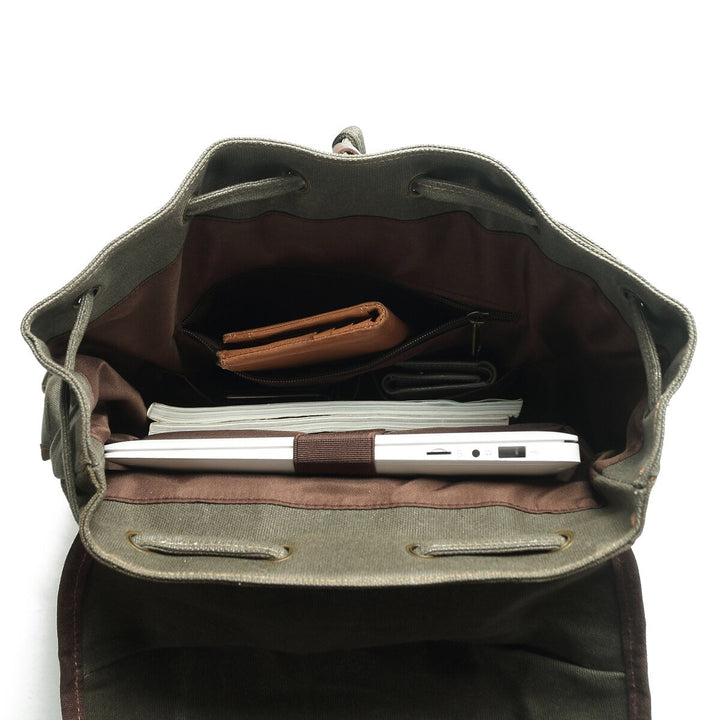 Brody Canvas Hiking Backpack