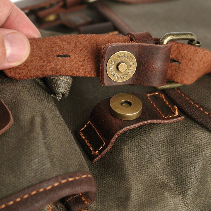 Brody Canvas Hiking Backpack