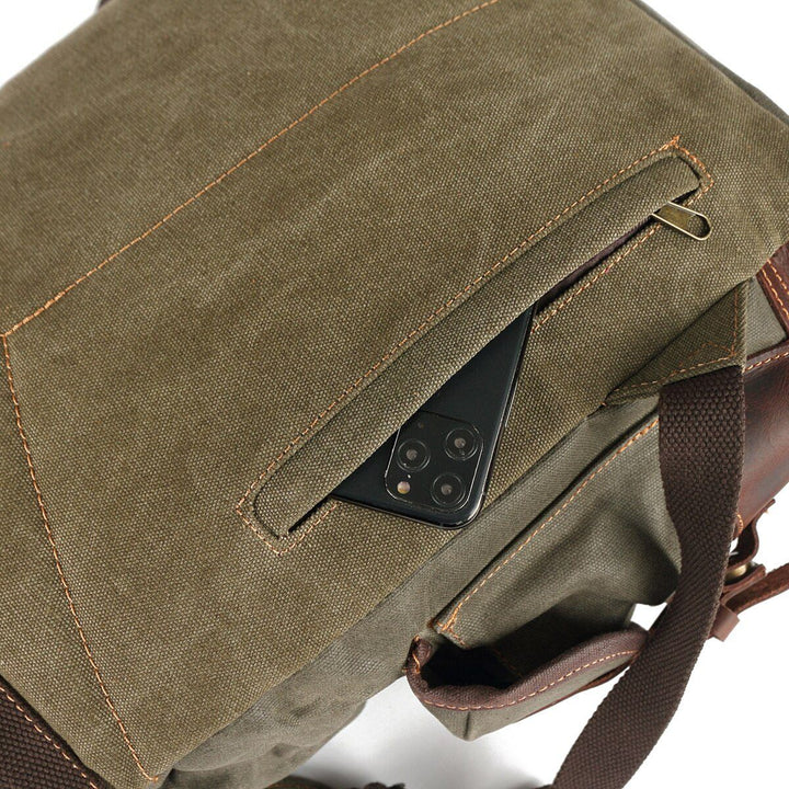 Brody Canvas Hiking Backpack