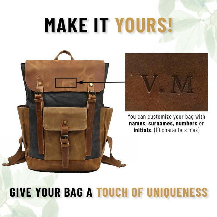 Retro Greg Laptop Backpack